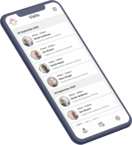 Mobile Phone with Onecare Platform Interface