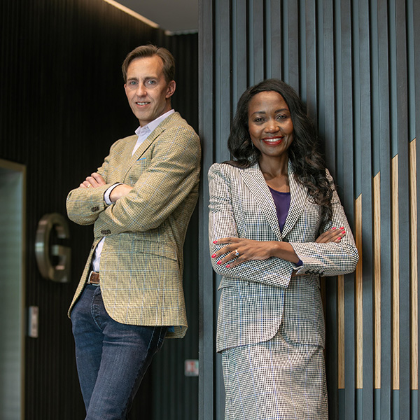 Frank and Kay , Co-founders of Onecare Platform